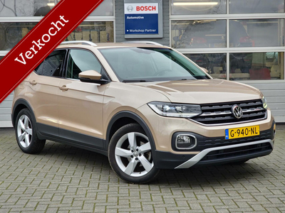 Volkswagen T-Cross 1.0 TSI Style|LED|DSG|Clima|Trekhaak|Navi|ACC|48.614KM|