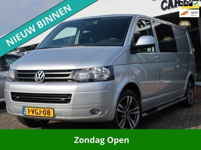 Volkswagen Transporter 2.0 TDI L2H1 DC Budgetline LEDER_OPENDAK_PDC V+A_CRUIS_18-INCH.