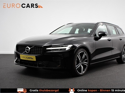 Volvo V60 2.0 T6 Recharge AWD R-Design | Navigatie | Harmon Kardon | Camera | Adaptive Cruise Control | 19 Inch Lichtmetalen Velgen |