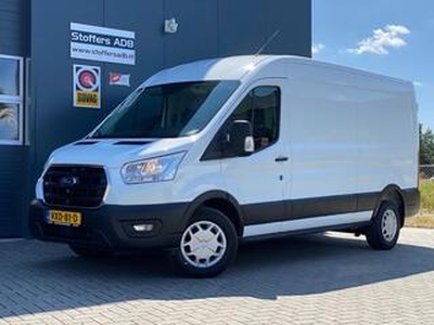 Ford TRANSIT 350 2.0 EcoBlue 130pk L3H2 Trend | Airco | Trekhaak | Cruise | Bluetooth | PDC | Voorruitverw. | Betonplex | #87451