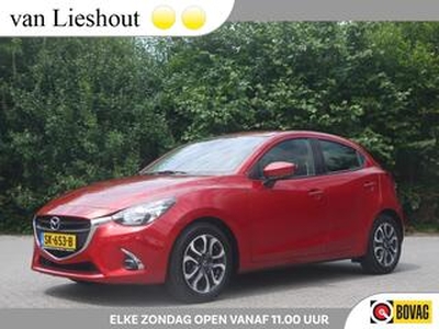 Mazda 2 1.5 Skyactiv-G Dynamic+ NL-Auto!! Nav I Key-less I PDC --- A.S. ZONDAG GEOPEND VAN 11.00 T/M 15.30 ---