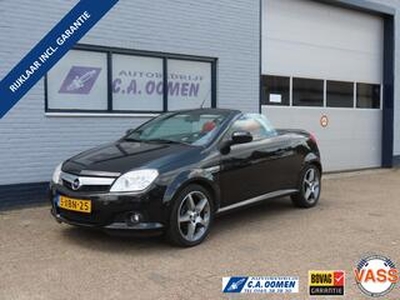 Opel TIGRA TwinTop 1.8-16V Temptation Airco, lederen bekleding, Radio/cd speler, LM velgen RIJKLAAR INCL GAR