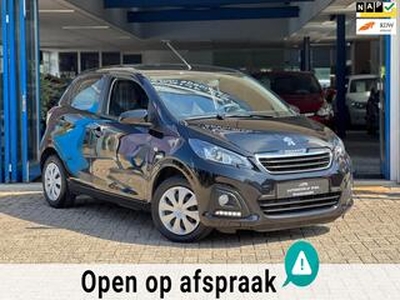 Peugeot 108 1.0 e-VTi Active 2020 ZWART Airco NAP 1e Eig!