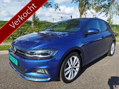 Volkswagen POLO 1.0 TSI Highline ** Virtual Cockpit ** NAVI ** BT ** Leder ** Sportstoelen **