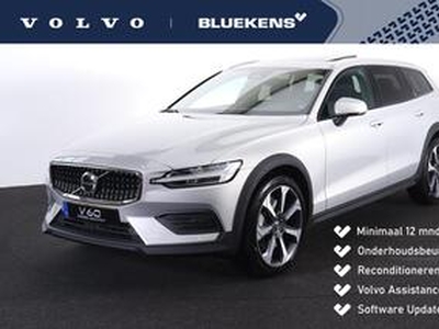 Volvo V60 CROSS COUNTRY B5 AWD Plus - Panorama/schuifdak - IntelliSafe Assist & Surround - Parkeercamera achter - Verwarmde voorstoelen, stuur & achterbank - Parkeersensoren voor & achter - Elektr. bedienb. voorstoelen met geheugen - Draadloze tel. lader - Extra getint glas - 20