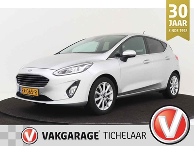 Ford Fiesta 1.0 EcoBoost Titanium | Trekhaak | Adap. Cruise | Org NL | Camera | Stuur- en Stoelverwarming | Automaat | CarPlay |