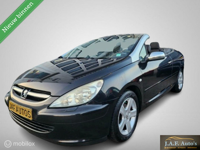 Peugeot 307 CC 2.0 Nw APK Android NAVVI LEDER AIRCO 2TONE!!