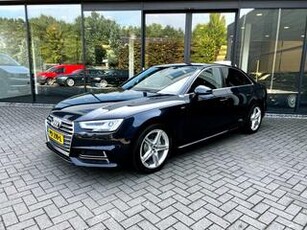 Audi A4 2.0 TFSI 190pk S-Line,LED,Half Leder,Navi,Clima,Cruise,Stoelverw