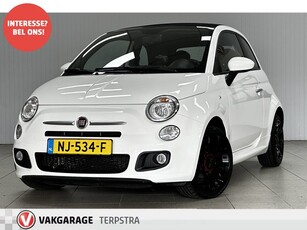 Fiat 500C 0.9 TwinAir Lounge/ Open-Dak!/ Zwarte Hemel!/