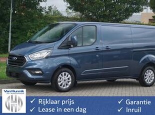 Ford TRANSIT CUSTOM 300L 170PK Limited Camera, Cruise, Navi 2x Schuifdeur! NR. 629