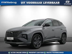 Hyundai Tucson 1.6 T-GDI PHEV N Line 4WD Plug-In Hybride, Navigatie, Stoelverwarming en 360 graden camera Uit voorraad leverbaar!