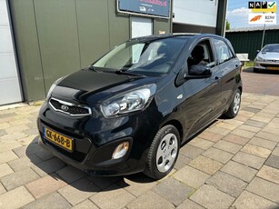 Kia Picanto 1.2 CVVT 5 Deurs Zwart