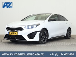 Kia ProCeed 1.5 T-GDi 160pk Automaat GT-Line ECC NAVI+ LMV-T.T. LED+ ZWART.SPORT.LEDER/ALCA. PANODAK ACC+LA DAB+ PDC+C. TREKHAAK