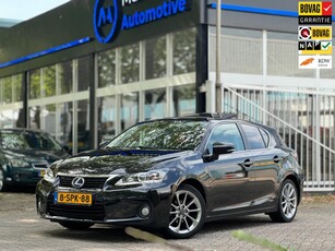 Lexus CT 200h Keyless|Cruise|Navi|Pano|Hybrid|Camera|Stoel VW|Cognac Leder|AUT|Airco|Led dagrijverlichting