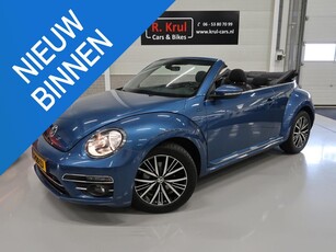 Volkswagen Beetle Cabriolet 1.2 TSI Allstar Camera Navi Airco-ecc Sportvelgen Cruise control PDC Boekjes Mistlampen Stoelverwarming Half Leer Nette staat Bluetooth