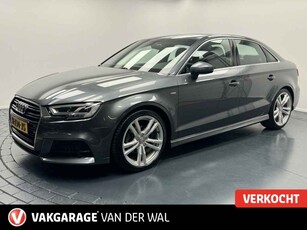 Audi A3 Limousine 35 TFSi CoD Sport S-Line Automaat-Navigatie-Cr.contr-Clima-Stoelverwarming-Trekhaak-Lm18''velgen-Pdc