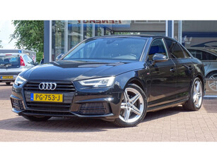 Audi A4 Limousine 1.4 TFSI Sport S line edition | Automaat | Navigatie | Airco | 2x Sline | Vol opties | Black Optic | inruil