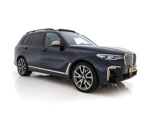 BMW X7 M50d High Executive Individual-Pack 7-Pers. Aut. *PANO | MERINO-VOLLEDER | NAVI-FULLMAP | SOFT-CLOSE | HEAD-UP | ADAPTIVE-CRUISE | HARMAN/KARDON-AUDIO | LASER-LED | SURROUND-VIEW | MEMORY-PACK | BLIND-SPOT | DAB | KEYLESS | AIR-SUSPEN