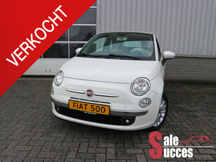 Fiat 500 C 1.2 Lounge Wit/Beige