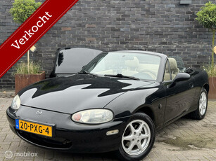 Mazda MX-5 1.6i -LEDER-HARDTOP- Apk (21-05-2025) *INRUIL MOGELIJK*!