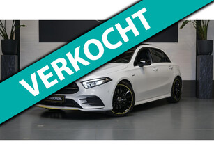 Mercedes-Benz A-klasse A250 AMG Edition 1 AUTOMAAT-ACC-AMBIANCE-BURMESTER-CAMERA-HEADUP-KEYLESS-MBUX-NAVIGATIE-PANORAMA- VERKOCHT