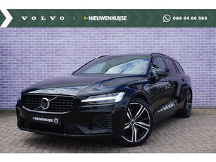 Volvo V60 2.0 T6 Recharge AWD R-Design | Bowers & Wilkens | 360 graden camera | Stoelverwarming V+A | Stuurverwarming | Standkachel | Intellisafe surround | Trekhaak | Getint glas |