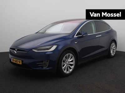 TESLA MODEL X 100D 417pk AWD | Incl. BTW | 1e-Eigenaar | Panoramadak | Leder | Navigatie |