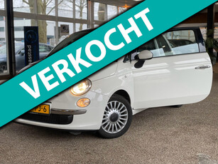 FIAT 500 0.9 TwinAir Lounge|Lage km|Panoramadak|Airco|LM velgen|Nette interieur