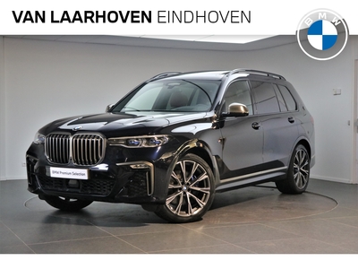 BMW X7 M50d High Executive Automaat / Panoramadak Sky Lounge / Trekhaak / Laserlicht / Active Steering / Stoelventilatie / Driving Assistant Professional / Soft Close / Harman Kardon