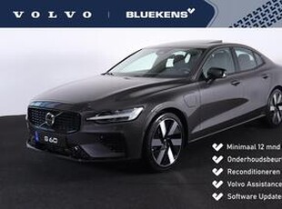 Volvo S60 Recharge T6 AWD Ultimate Dark -Long Range - Panorama/schuifdak - IntelliSafe Assist & Surround - Harman/Kardon audio - Adaptieve LED koplampen - Parkeercamera achter - Elektr. bedienb. voorstoelen met geheugen - Parkeersensoren voor & achter - Head up dis