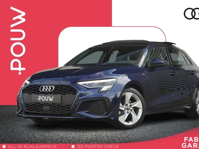 AUDI A3 Sportback 35 TFSI 150pk S-tronic S-Line Edition | Panoramadak | Adaptive Cruise | Stoelverwarming | Carplay