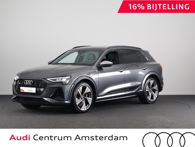 AUDI E-TRON S quattro 95 kWh 503 pk | Navigatie | Parkeersensoren | Achteruitrijcamera | Stoelverwarming | S-Line