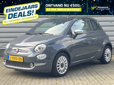 FIAT 500 70pk Hybrid Dolcevita | Carplay | Panorama dak | Lichtmetalen velgen | Climate Control | Now or Never Deal