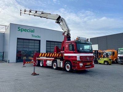 Mercedes-Benz Actros 3544 8x2 + Hiab XS 800EP-5 (bj 2005)