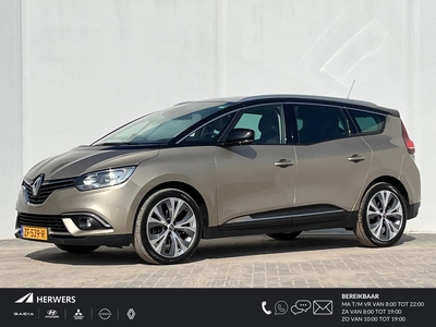 RENAULT SCÉNIC Grand Scénic 1.3 TCe 140PK EDC Automaat Intens / Climate control / Panoramadak / Halflederen bekleding / Cruise control / Lane assist / Dode hoek detectie / Keyless entry / Keyless start / Achteruitrijcamera / Parkeersensoren voor en achter /...