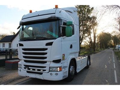 Scania R410 trekker met 697000 km (bj 2014, automaat)