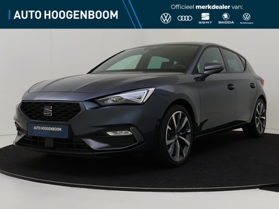 SEAT LEON 1.5 eTSI FR Business Intense | Achteruitrijcamera | Stoelverwarming | LED verlichting | Stuurwielverwarming | Sfeerverlichting | CarPlay | Draadloze telefoonlader |