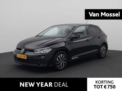 VOLKSWAGEN POLO 1.0 TSI Life 95PK | Navigatie | Stoelverwarming | Parkeersensoren | Keyless | App Connect | Adaptive Cruise Control | Achteruitrijcamera