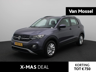 VOLKSWAGEN T-CROSS 1.0 TSI Life 110 PK | Automaat | Navigatie | Apple Carplay | Android Auto | Camera | DAB | Inklapbare Spiegels | Adaptive Cruise Control | Lane Assist | Front Assist | Draadloos Telefoon Laden | Airco | Verlichting Automatisch |