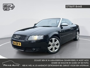 Audi A4 Cabriolet 3.0 V6 LEDERSTOELVERWARMINGYOUNGTIMER