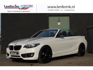 BMW 2-serie Cabrio 218d Sportline Navi Sportstoelen Clima