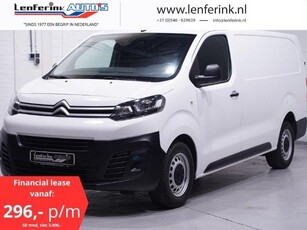 Citroën Jumpy 2.0 HDI 122 pk L3 XL Navi, va 296,- p/mnd