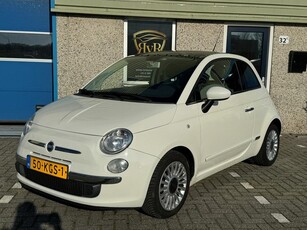 Fiat 500 1.2 Lounge AUT Pano (bj 2009)