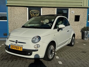 Fiat 500 1.2 Lounge PANO CLIMA PDC NWE KOPPELING (bj 2011)