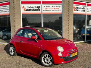 Fiat 500 1.4-16V Lounge - Pano - Cruise - Airco - Navi