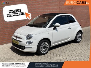 Fiat 500 C 1.0 Hybrid 69pk Dolcevita Navigatie Apple