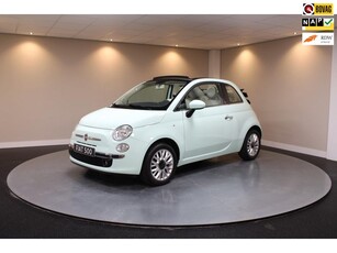 Fiat 500 C 1.2 Lounge Mint groen *26.000Km! D-riem