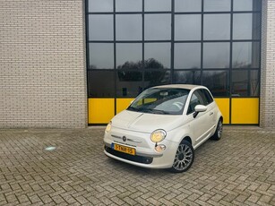 Fiat 500 C Lounge, Leer, LMV