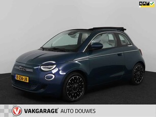 Fiat 500C La Prima 42 kWh | NAP | 1e eigenaar | €2000 Subsidie| Cabrio | Carplay