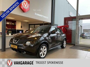 Nissan Juke 1.6 Acenta,Automaat,Climate&Cruiscontrol,Trekhaak,Bleutooth met Spraakbediening,Elektrischpakket,Aux Usb Aansluiting,17 Inch Lmv